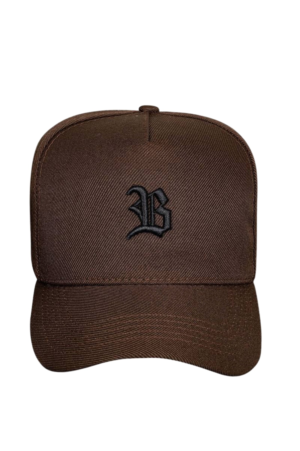 Boné Snapback Basic Marrom Café Logo Preto
