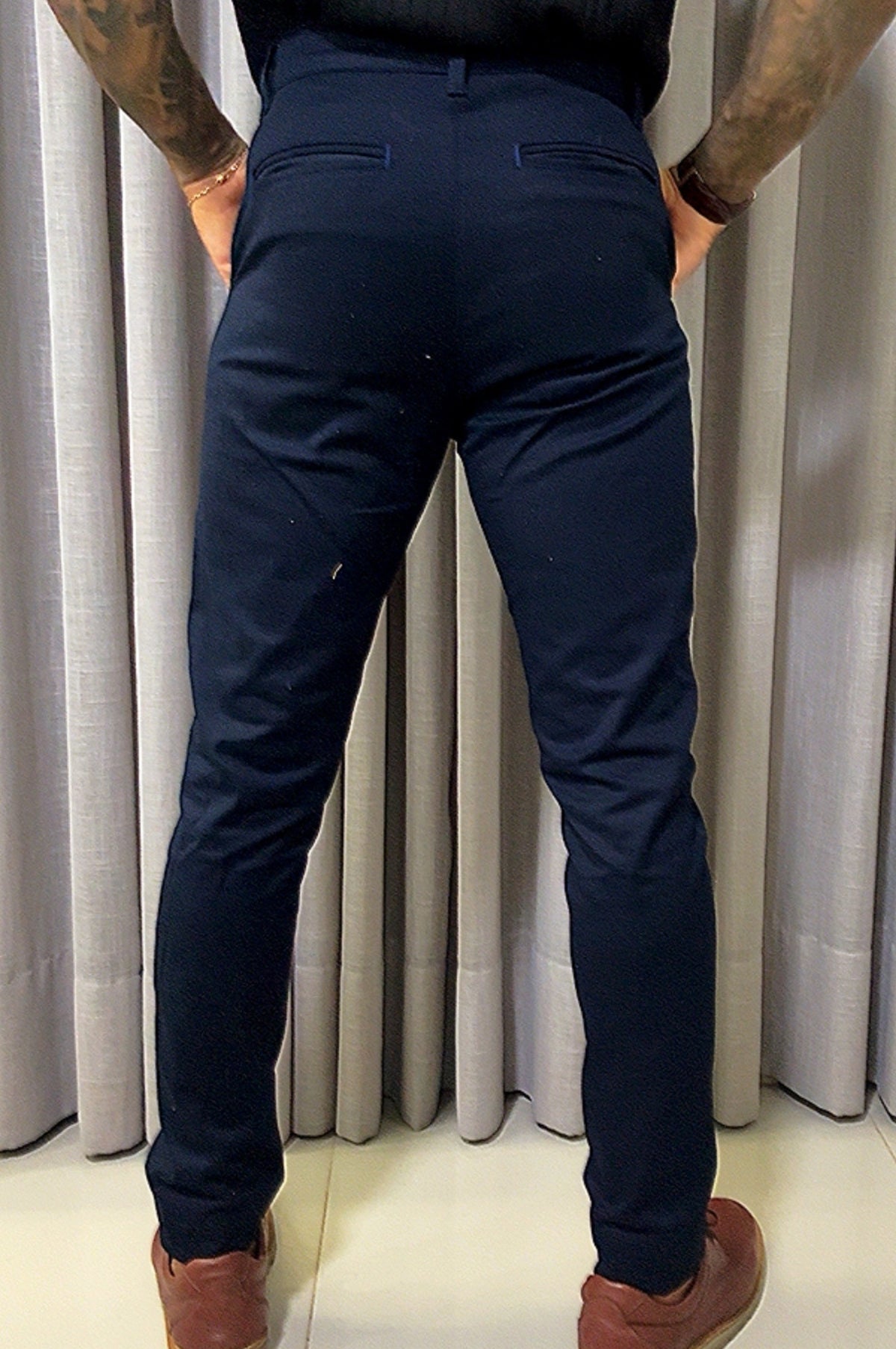 Calça Alfaiataria Skinny Slim Sarja - Flay