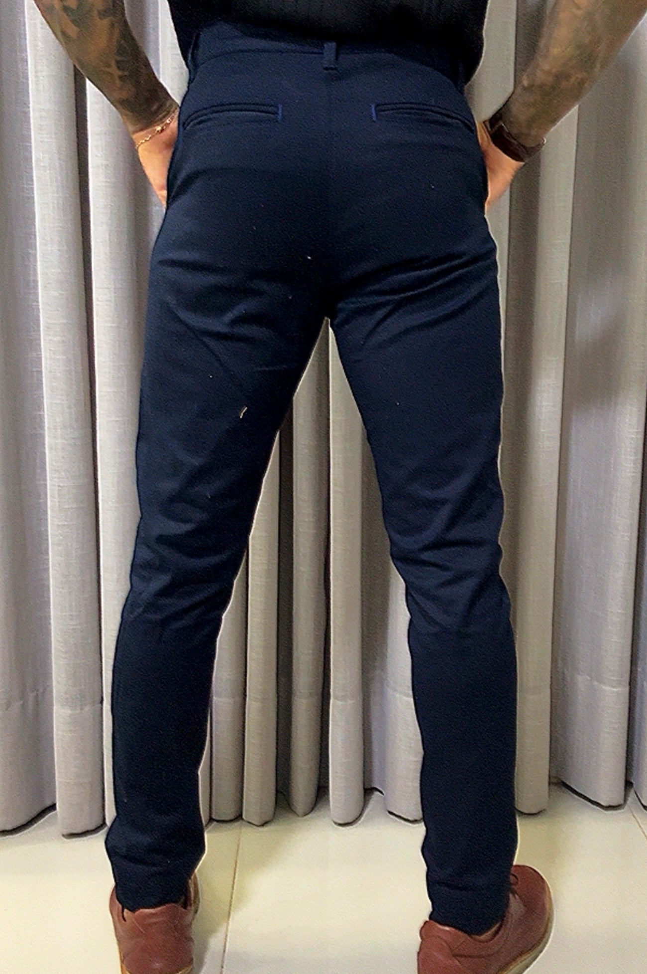 Calça Alfaiataria Skinny Slim Sarja - Flay