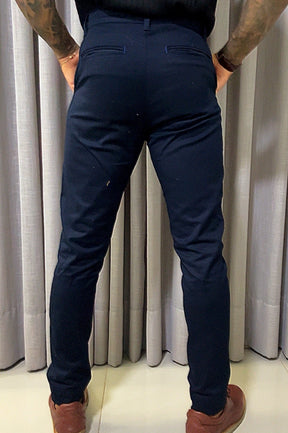 Calça Alfaiataria Skinny Slim Sarja - Flay
