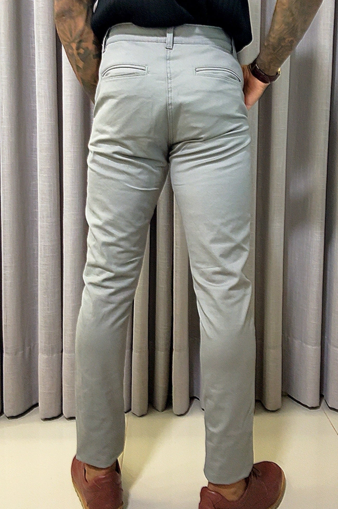 Calça Alfaiataria Skinny Slim Sarja - Flay
