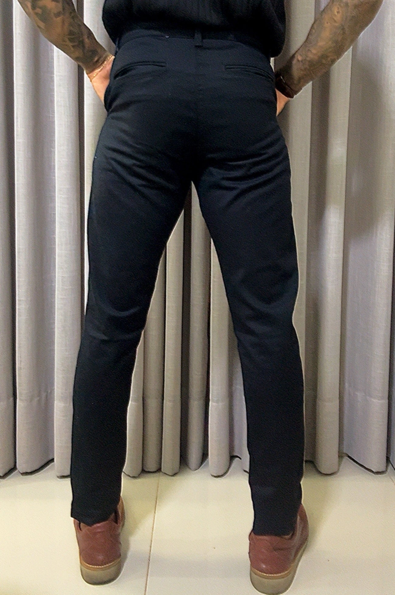 Calça Alfaiataria Skinny Slim Sarja - Flay