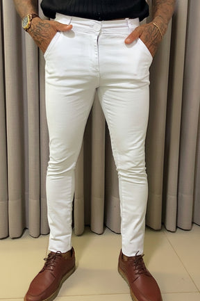 Calça Alfaiataria Skinny Slim Sarja - Flay