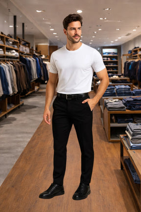 Calça Alfaiataria Slim Ajuste Lateral Premium