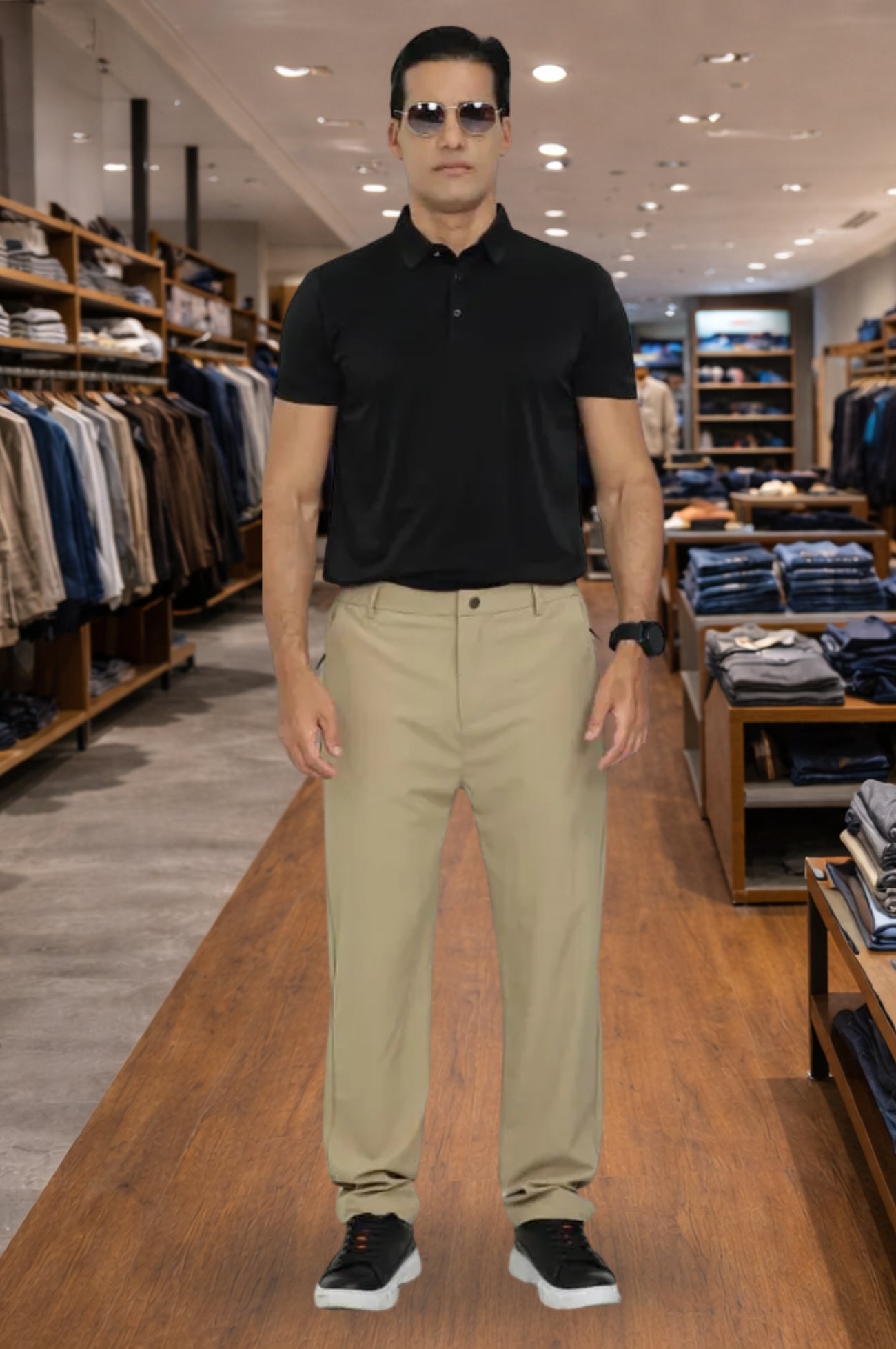 Calça Alfaiataria Slim Social Stretch Premium