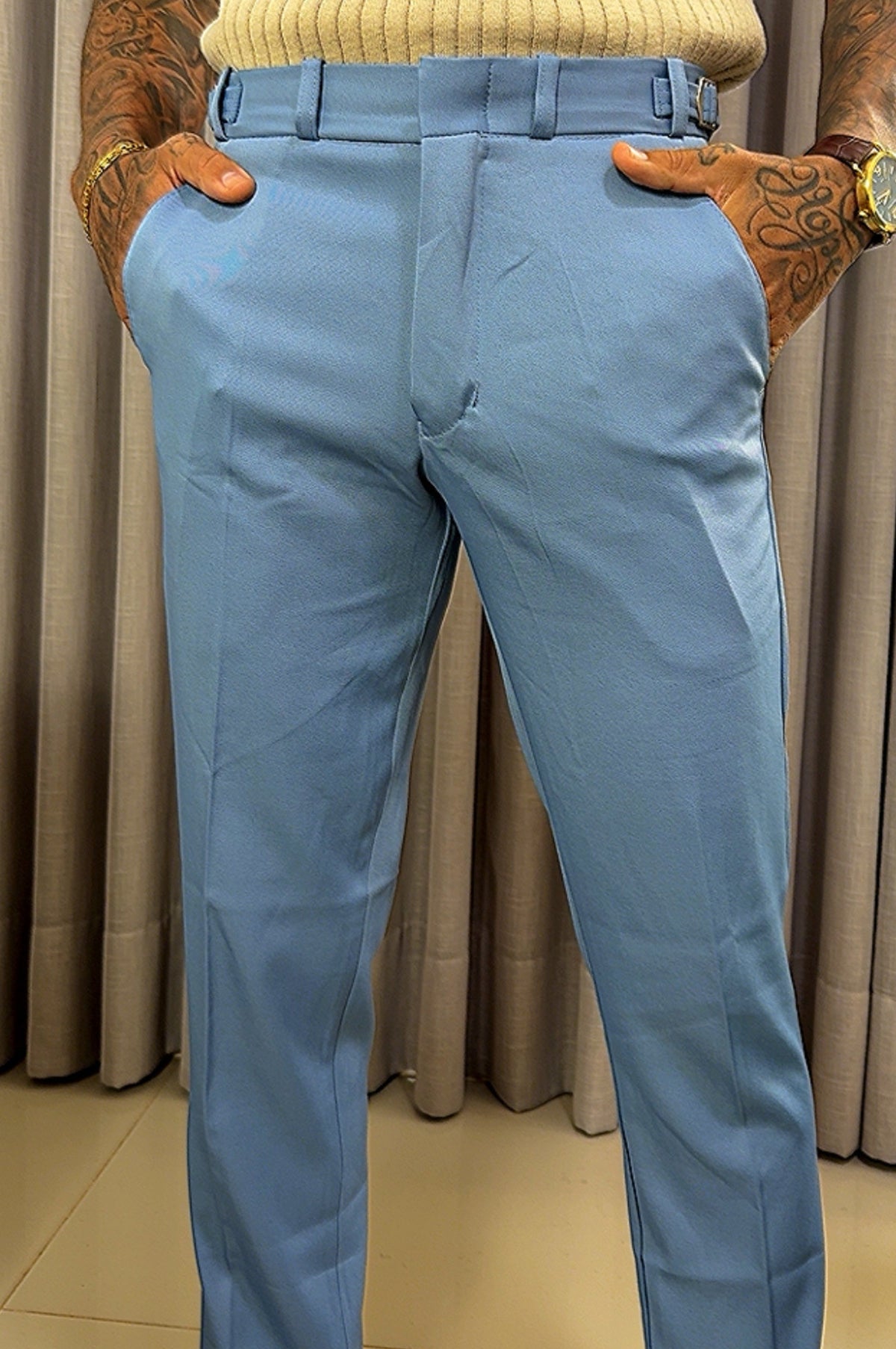 Calça Alfaiataria Slim Di Capri