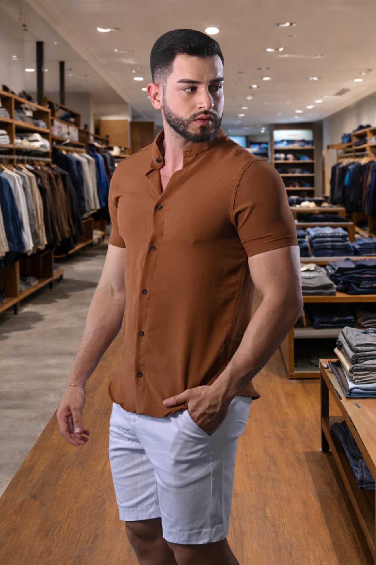 Camisa Gola Padre
