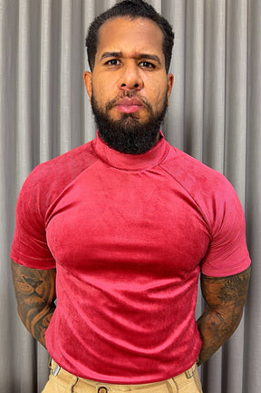 Camisa Gola Média Raglan
