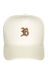 Boné Snapback Basic Off White Logo Marrom