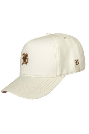 Boné Snapback Basic Off White Logo Marrom