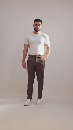 Calça Alfaiataria Slim Ajuste Lateral Premium