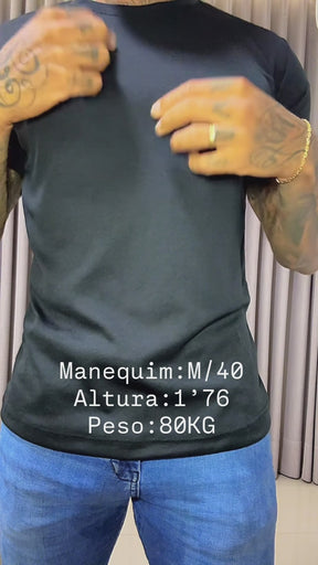 Camiseta Dry Fit Preta